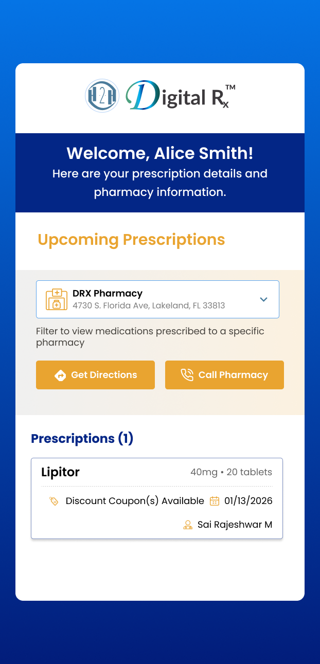 Patient app β pharmacy finder