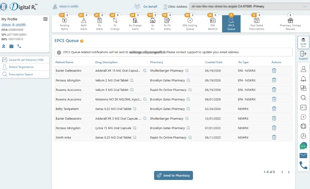 Electronic Prescribing of Controlled Substances