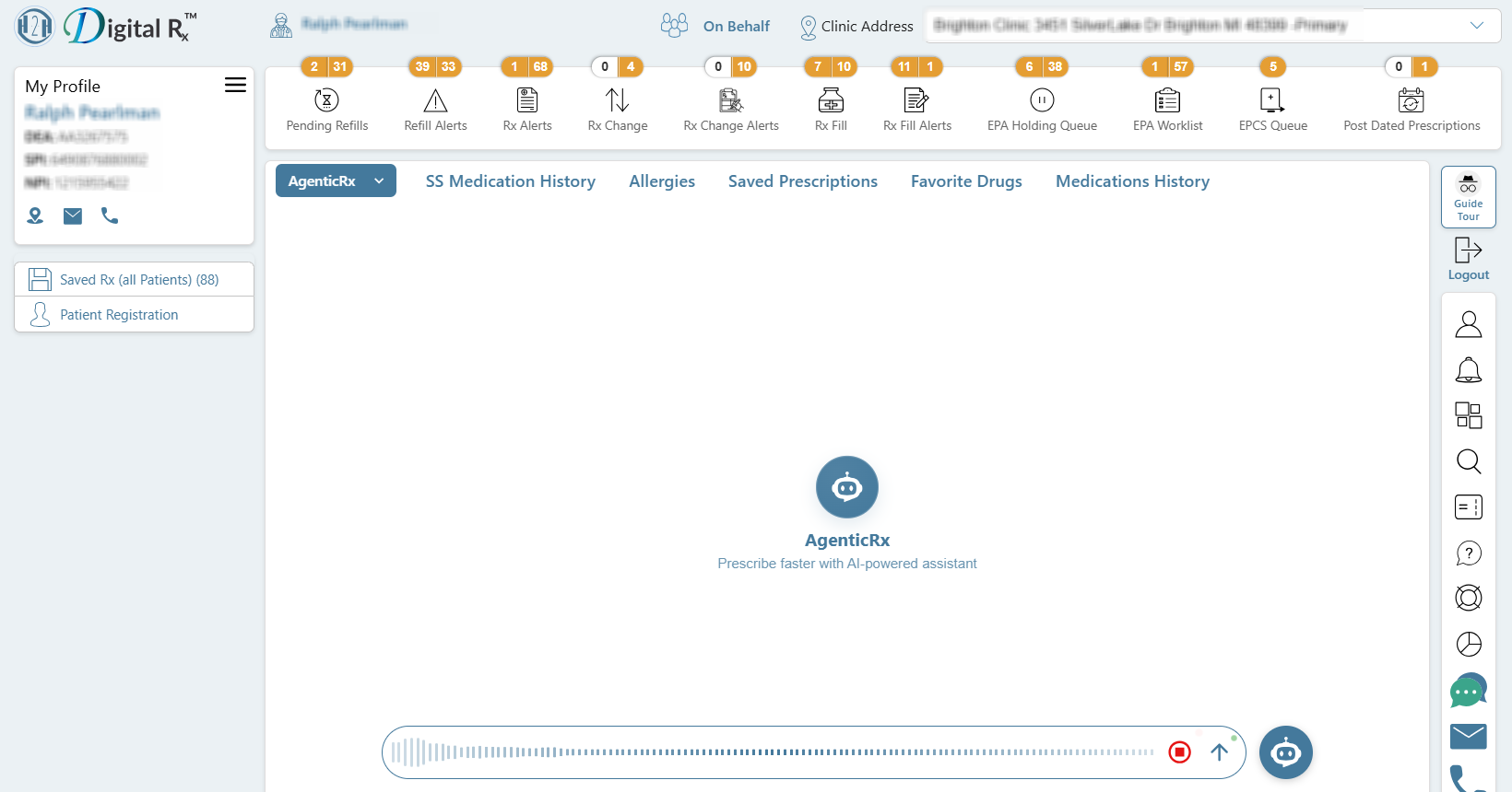 PrescribeAgent — product screenshot