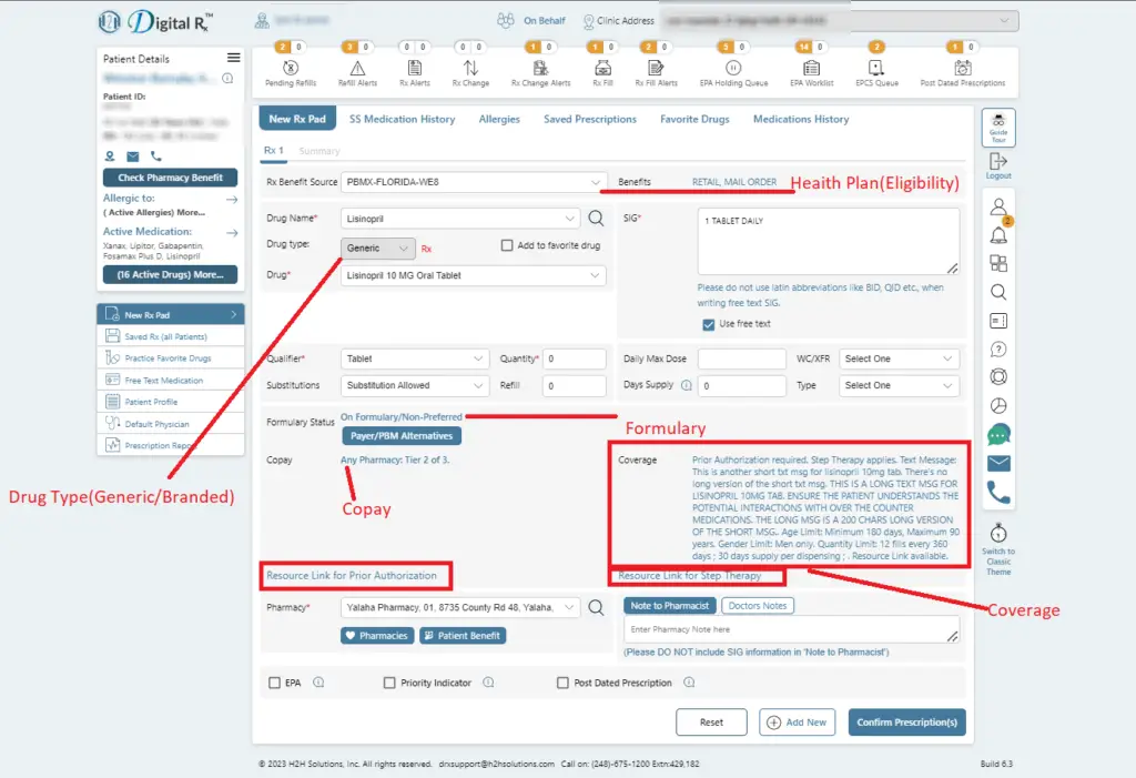Real Time Formulary