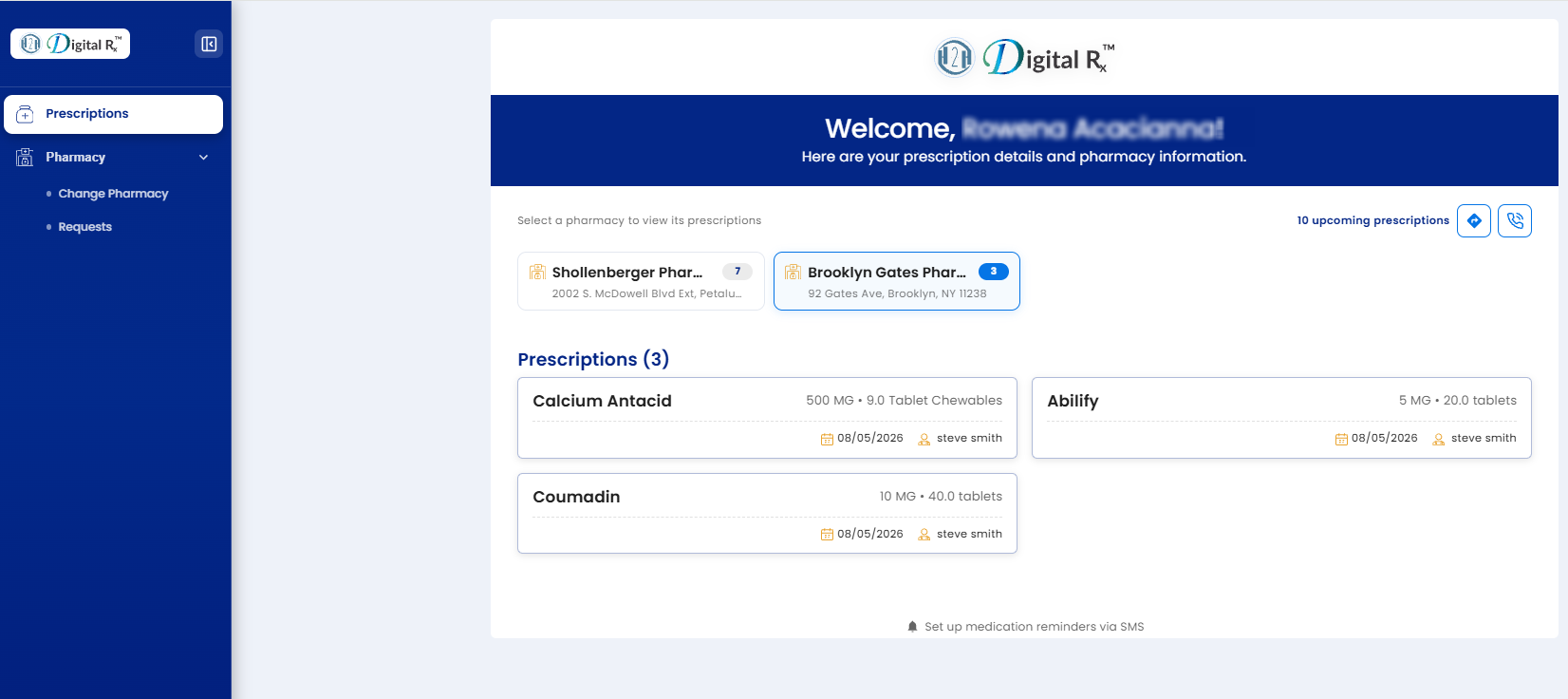 Patient Portal — product screenshot